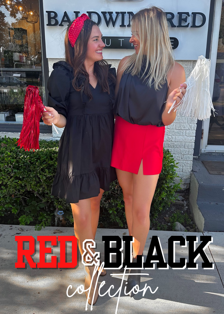 GAME DAY: Red & Black