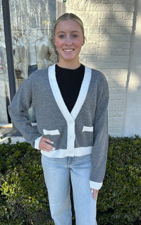 Posy Sweater-Grey