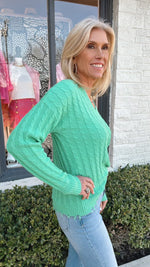 Clover Cable Knit Sweater