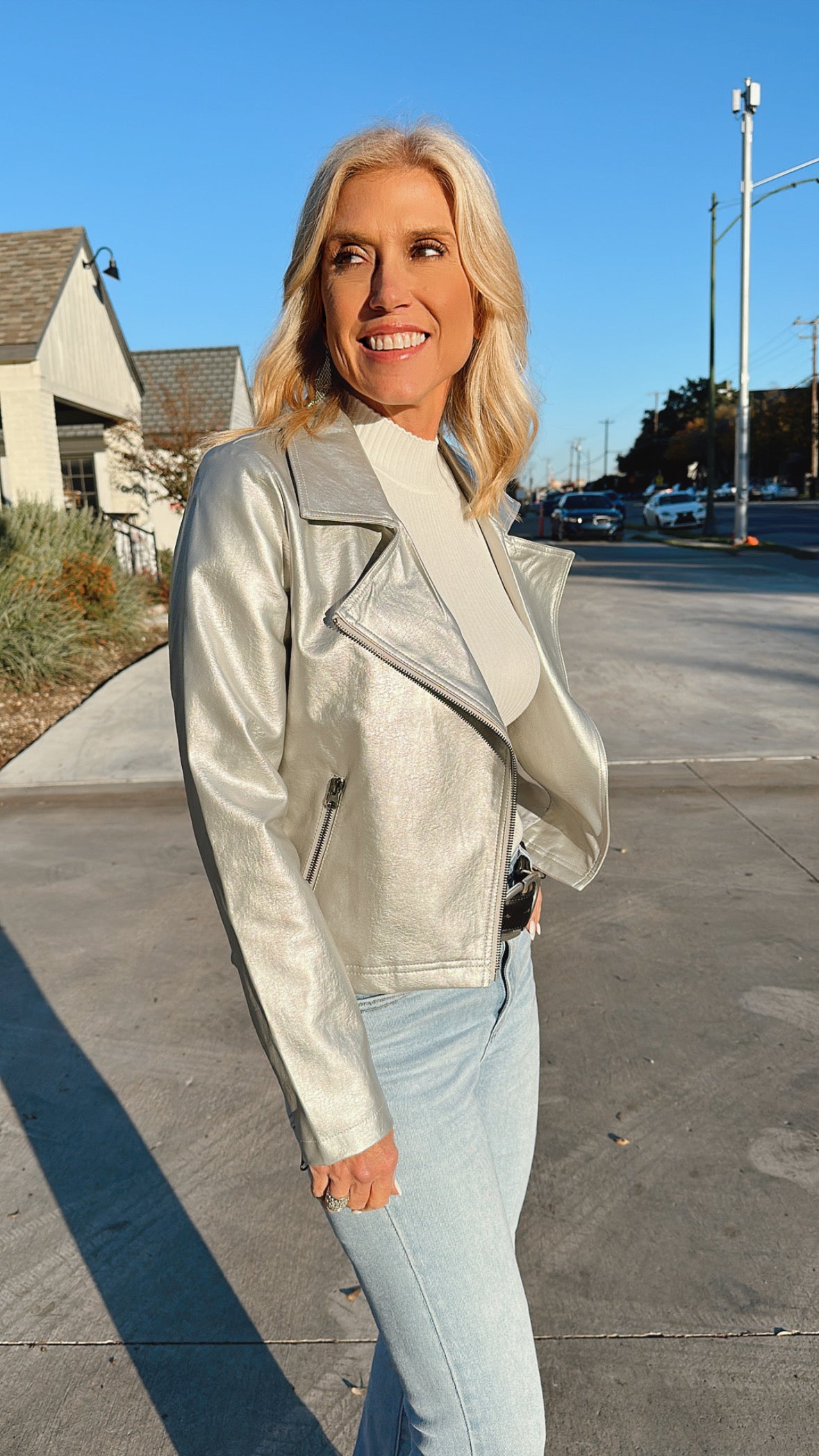 Silver Lining Moto Jacket