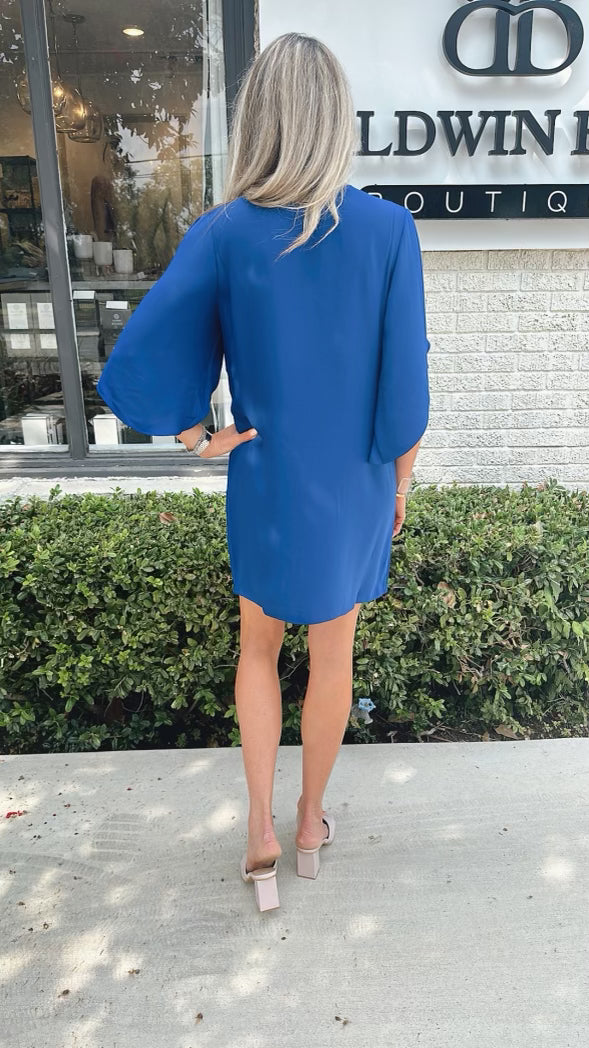 Meredith Dress - Bellwhether Blue