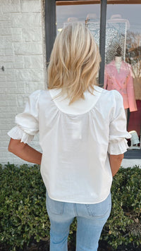 Edith Top - White