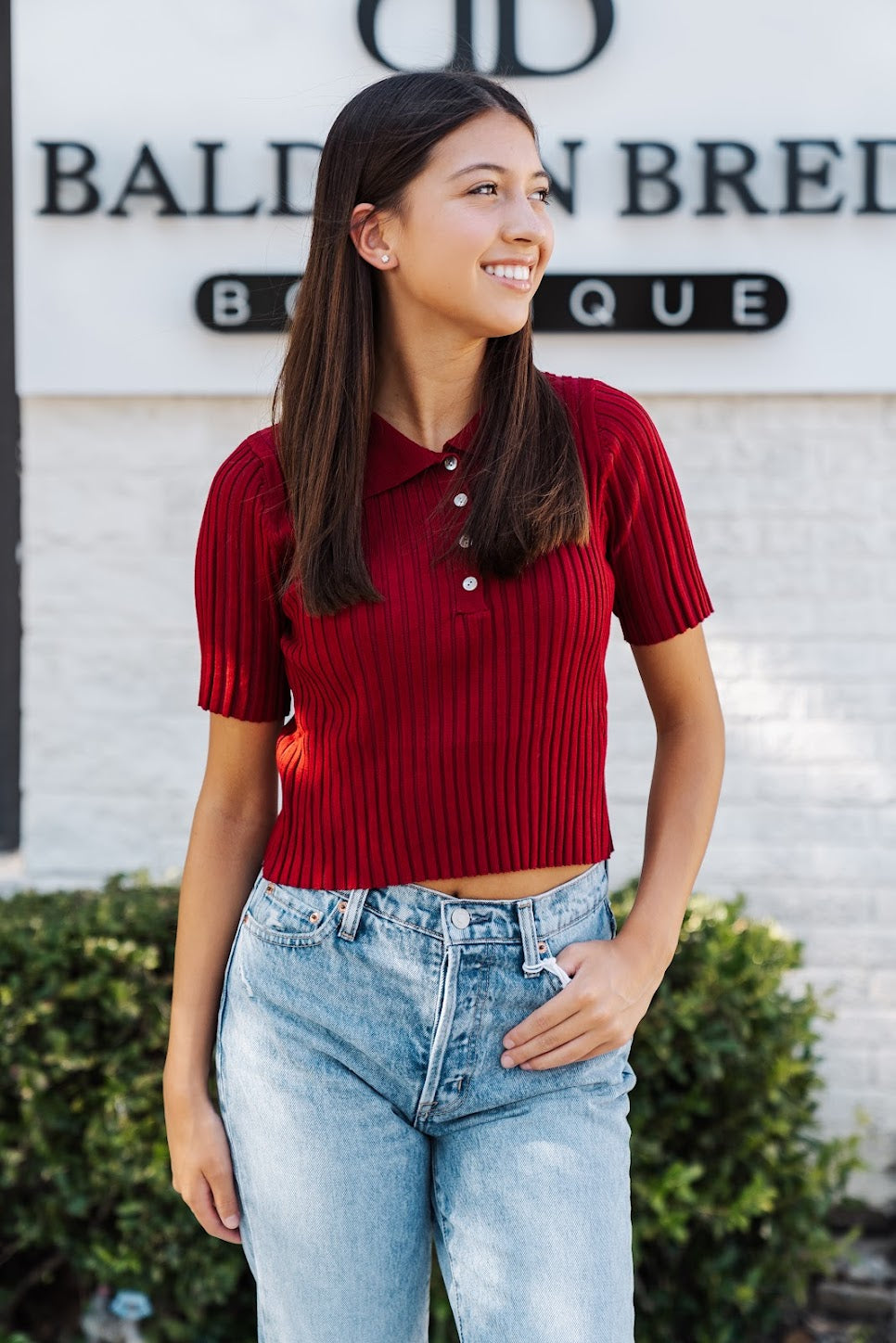 Brick House Polo Top