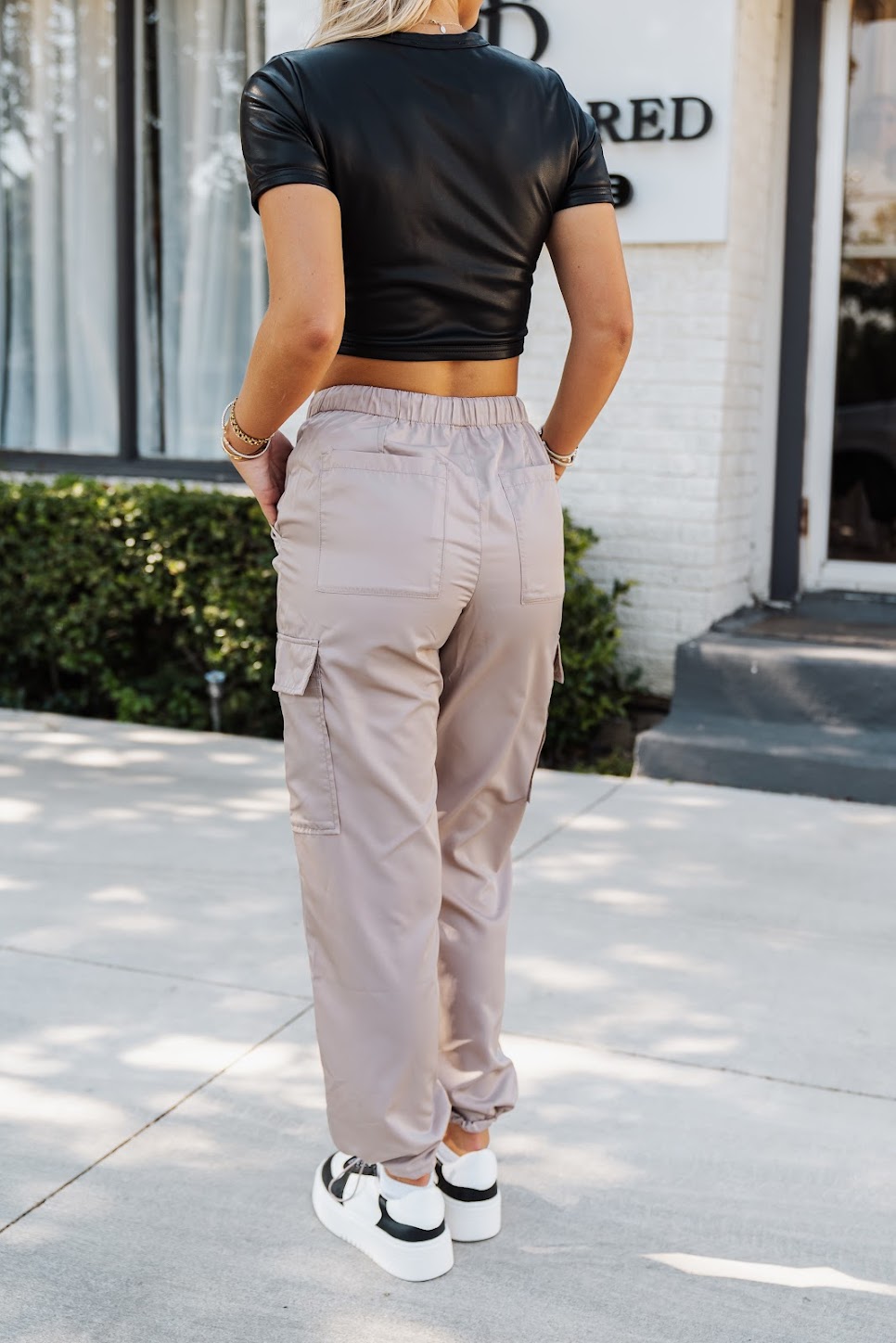 Jade Cargo Pant - Taupe