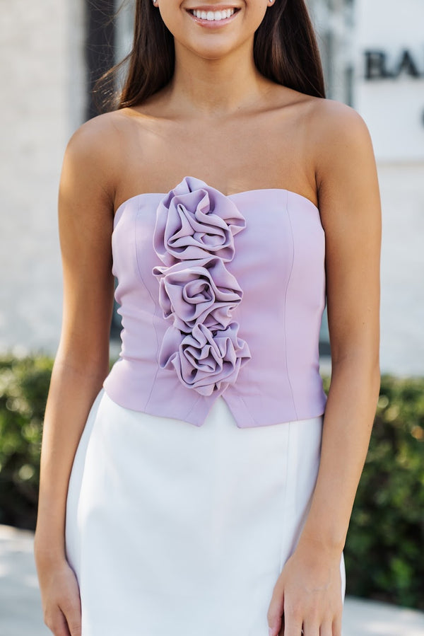 Lavender Rose Top