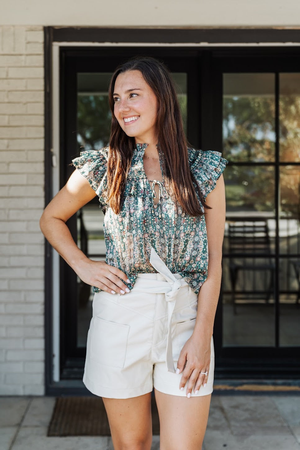 Golden Green Top