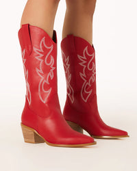 Danaro Boot-Scarlet