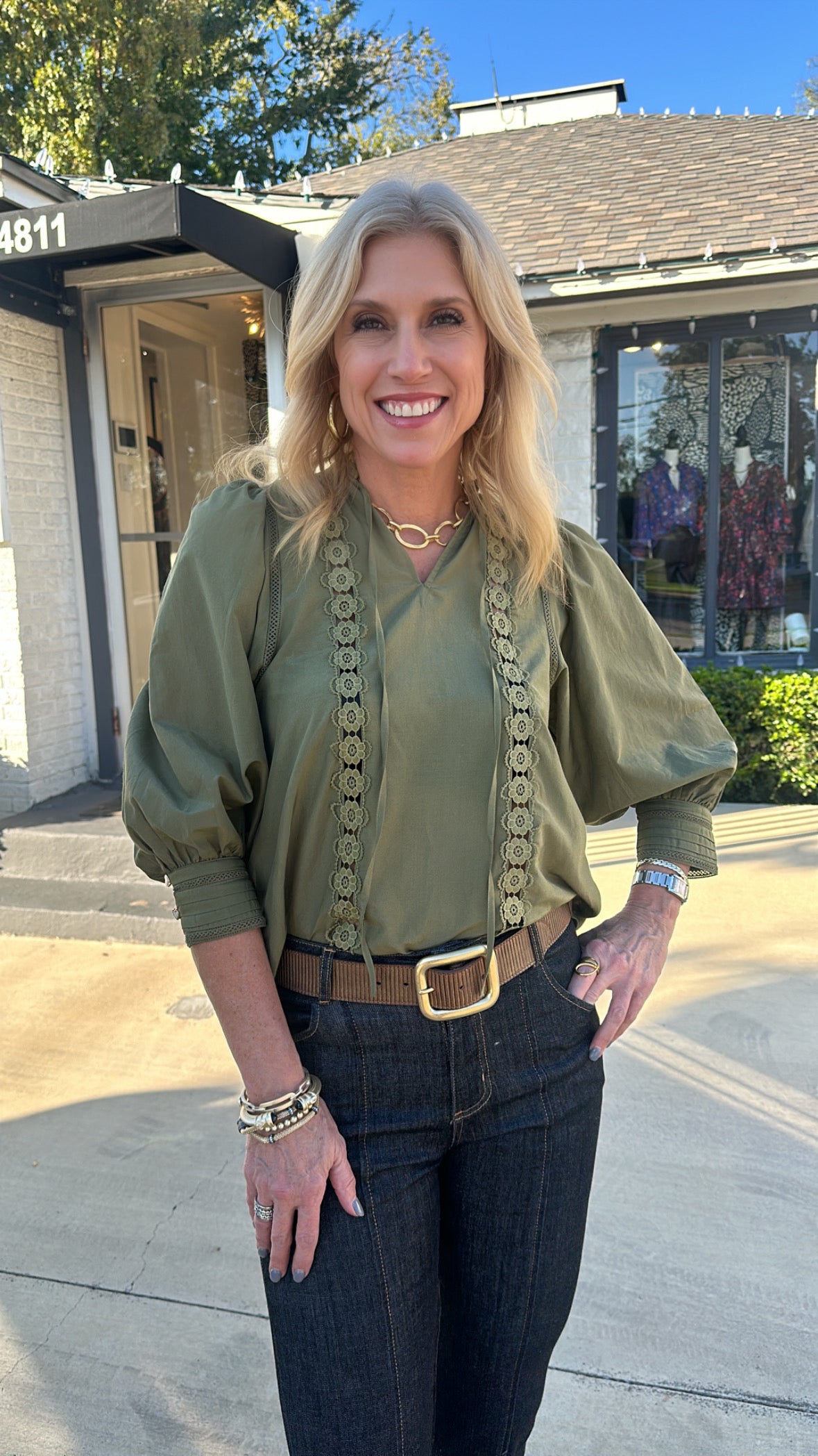 Anya Top-Olive