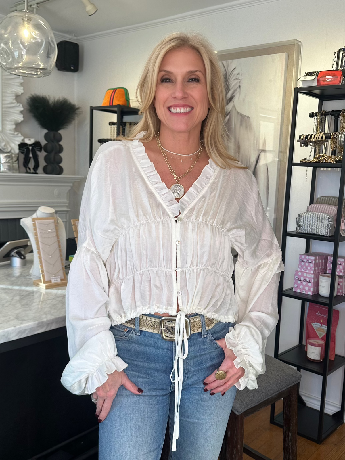 Ivory Grace Top