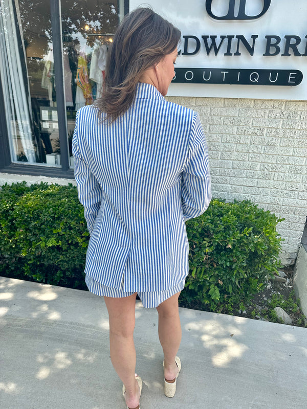 Stripe Out Blazer