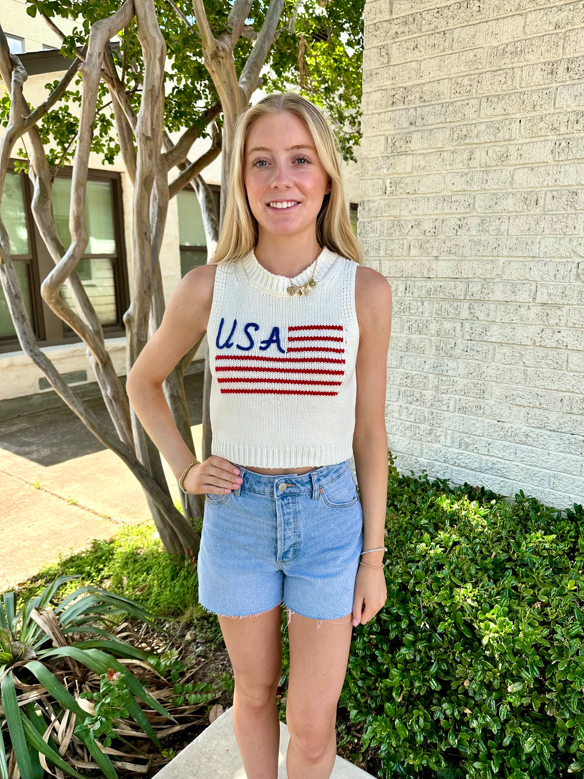 USA Knit Top