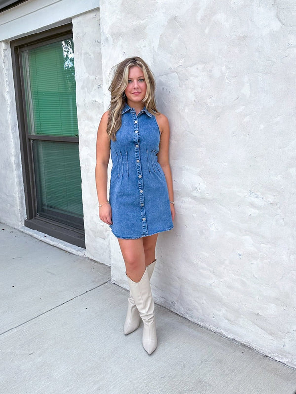 Blue Jean Babe Dress