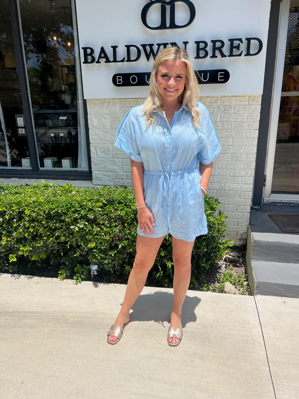 Those Baby Blues Romper