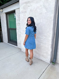 Denim Doll Mini Dress