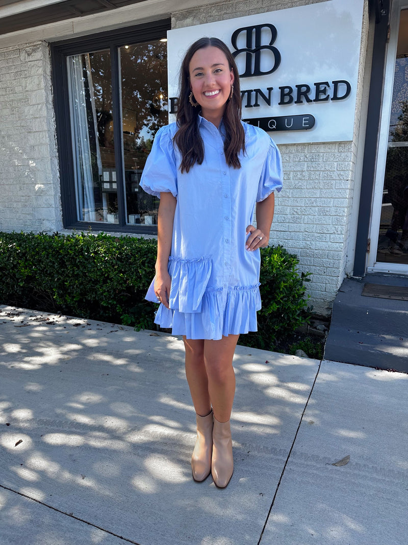 No Room For The Blues Dress