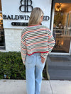 Striped Yarn Sweater
