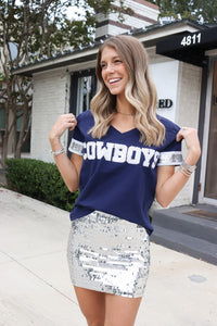 Cowboy's Sequin Tee