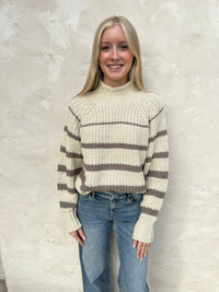 Hifza Striped Pullover