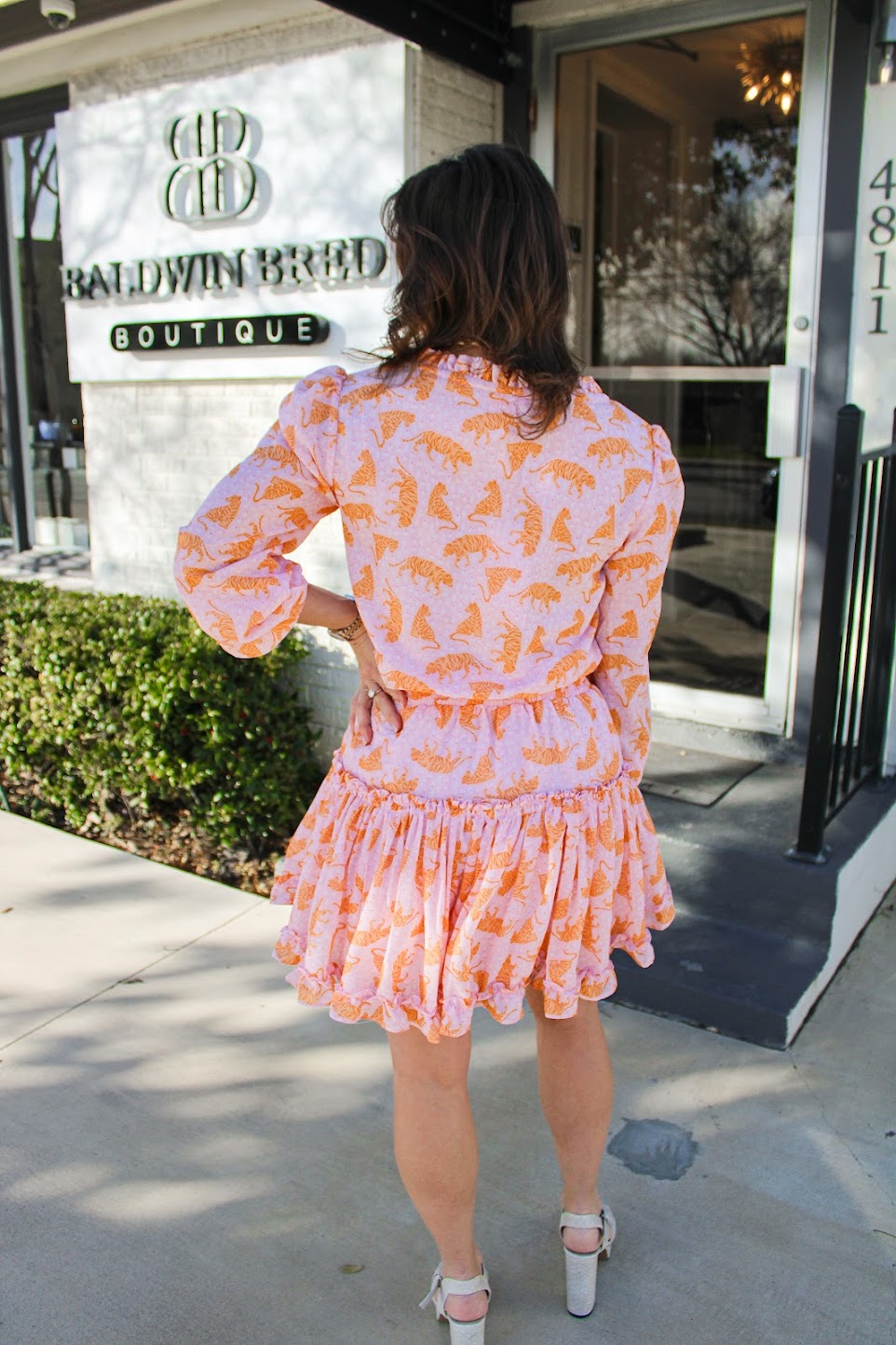 Tiger Daisy Mini Dress