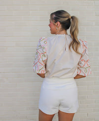 Lilly Top - Ivory