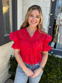 Emily Top - Red