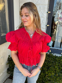 Emily Top - Red