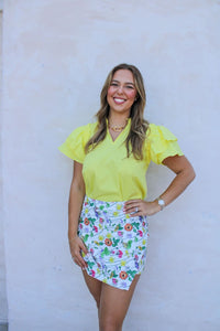 Dani Top - Yellow