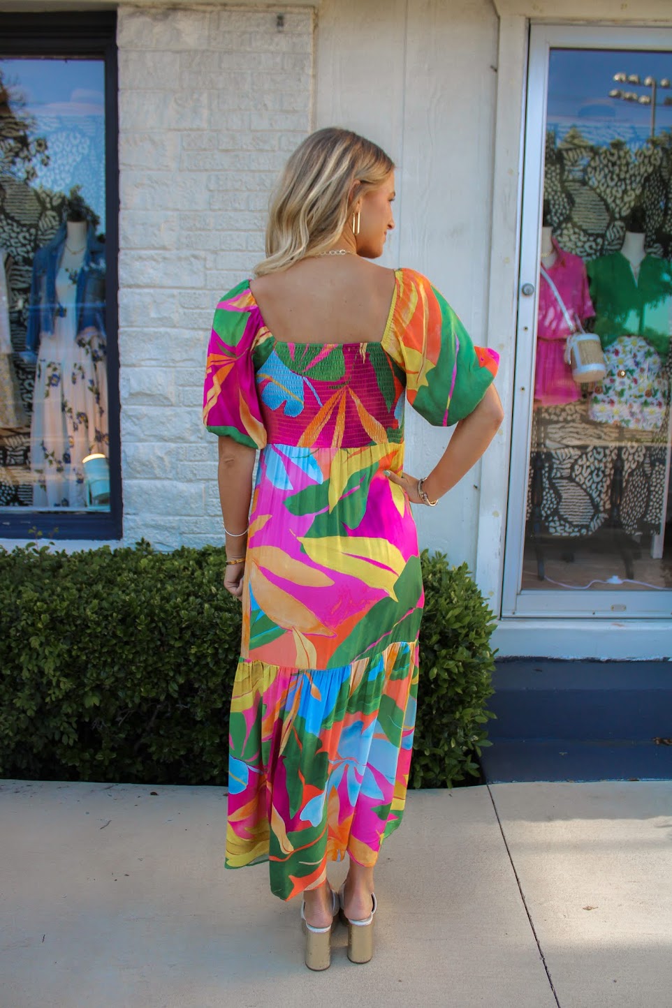 Tara Twist Front Maxi Dress