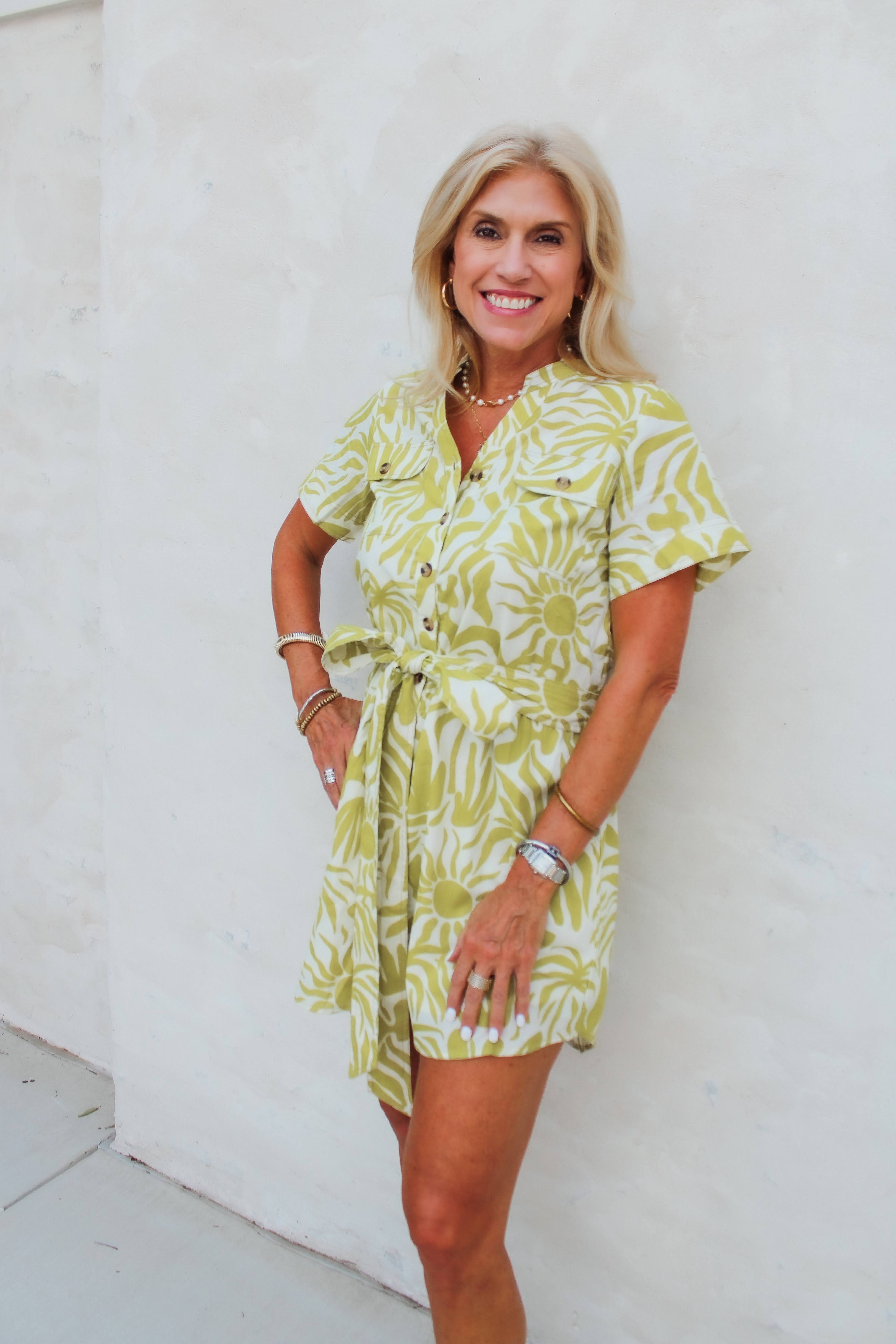 Austin Mini Dress Sunshine Baldwin Bred Boutique