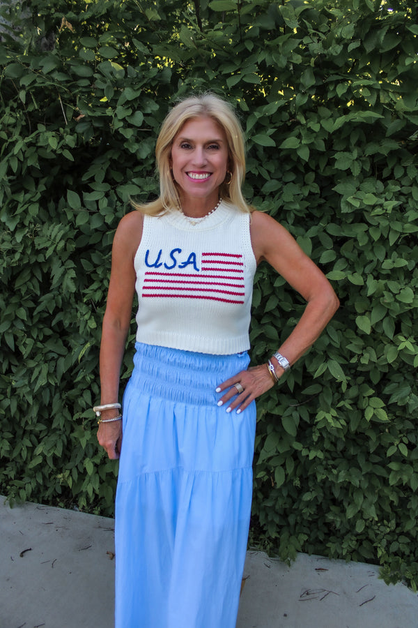 USA Knit Top