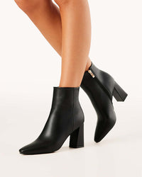 Indeera Bootie-Black