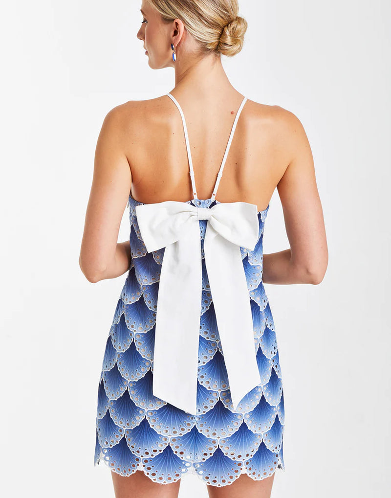 Orzo Mini Dress - Blue Ombre