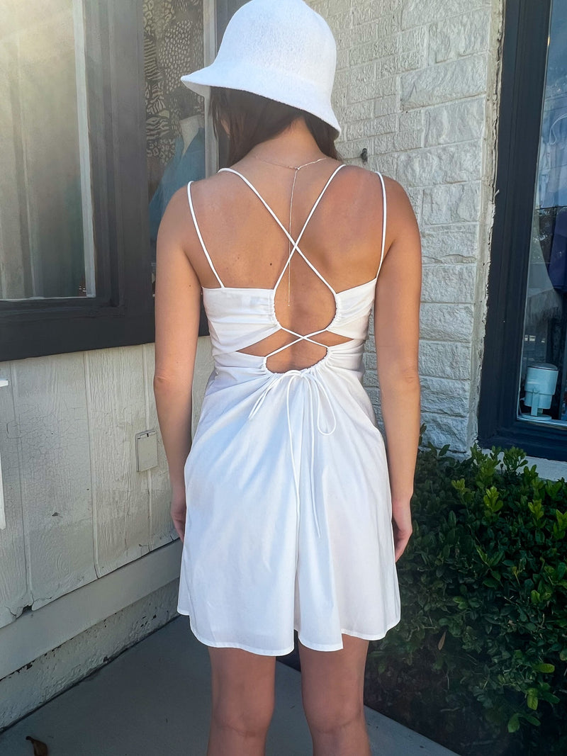 Moonlight Mood Dress - White