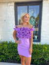 Lavender Ruffle Dress