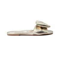 Rafie Bow Sandal-Gold