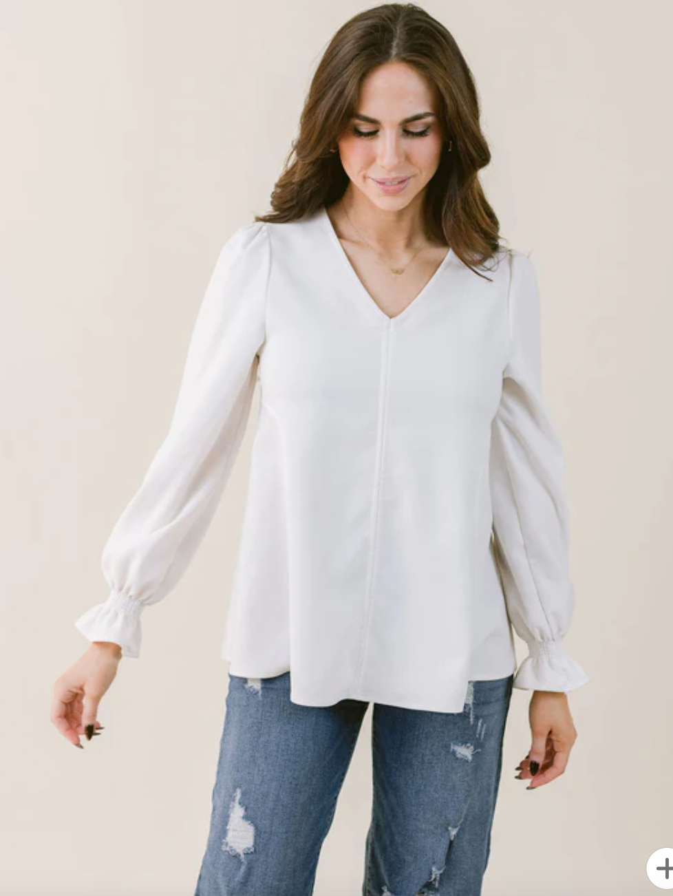 Julia Top - White