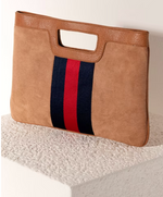 Blakely Clutch Handbag - Tan