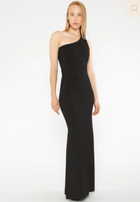 One Shoulder Maxi Dress