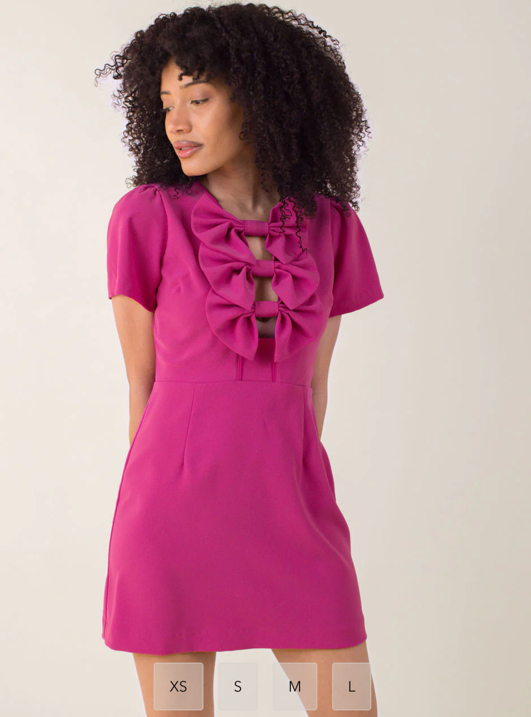 Bennet Dress - Magenta