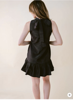 Libba Dress - Black Silk