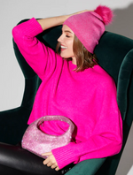 Maya Slouch Hat - Pink