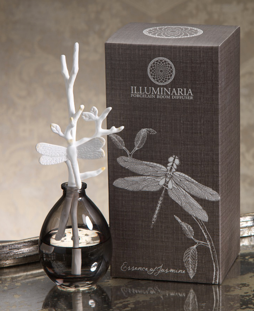 Illuminaria Porcelain Diffuser - Essence of Jasmine