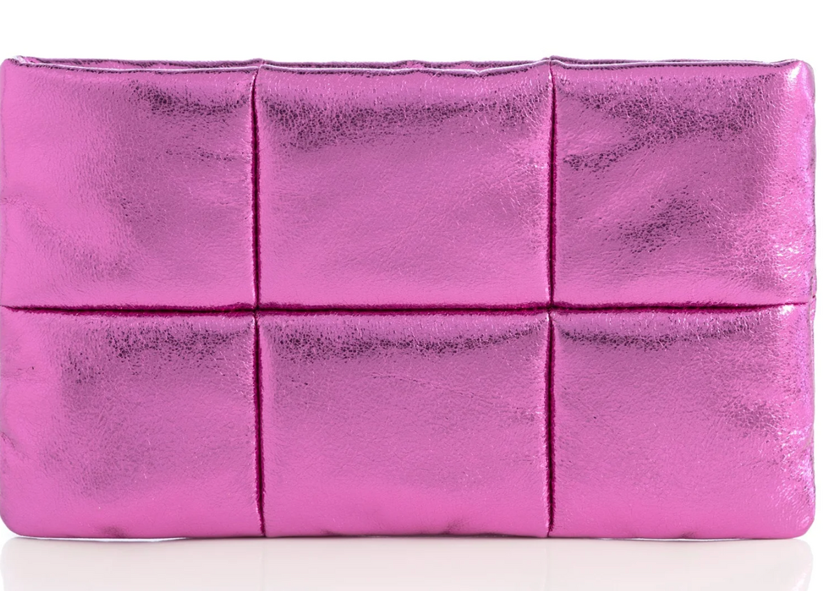 Skyler Zip Pouch - Magenta