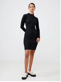 Mari Ribbed Knit Dress