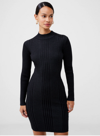 Mari Ribbed Knit Dress