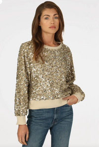 Paillette Sequin Sweatshirt