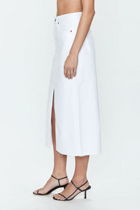 Alice Midi Skirt - White