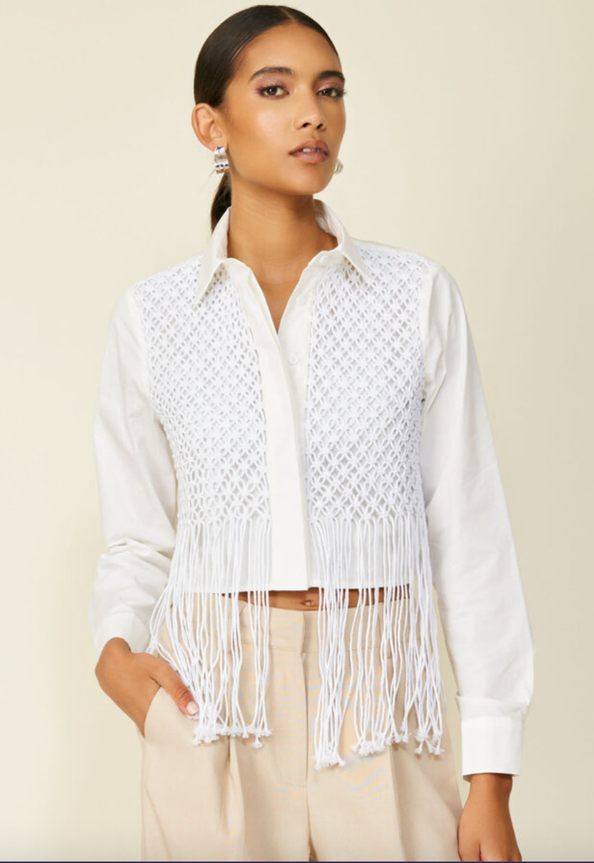 Lacie Fringe Top