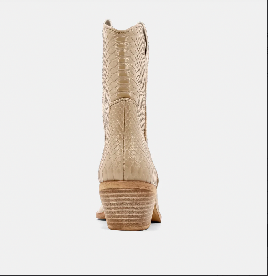 Zou Zou Boot - Taupe Snake