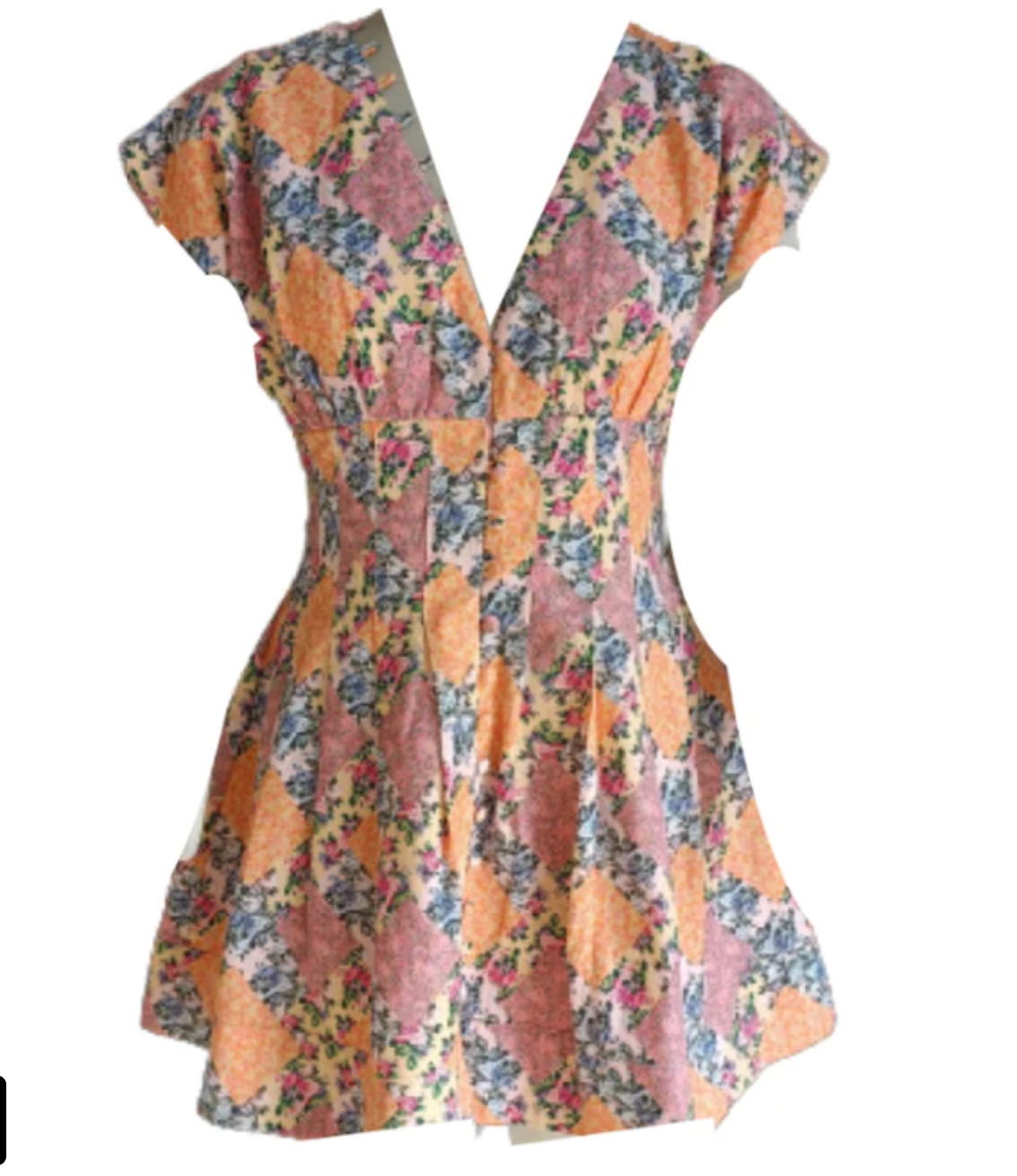 Ava Dress - Peach Punch